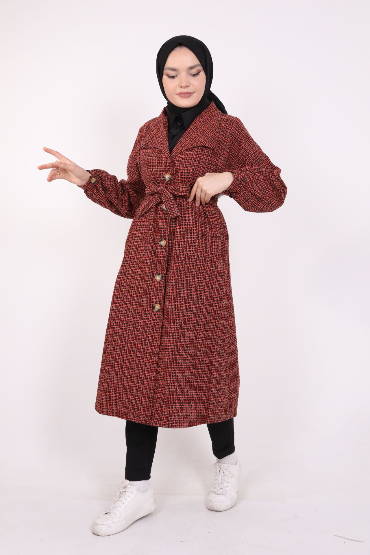 Şanel Fabric Lined Coat Tile