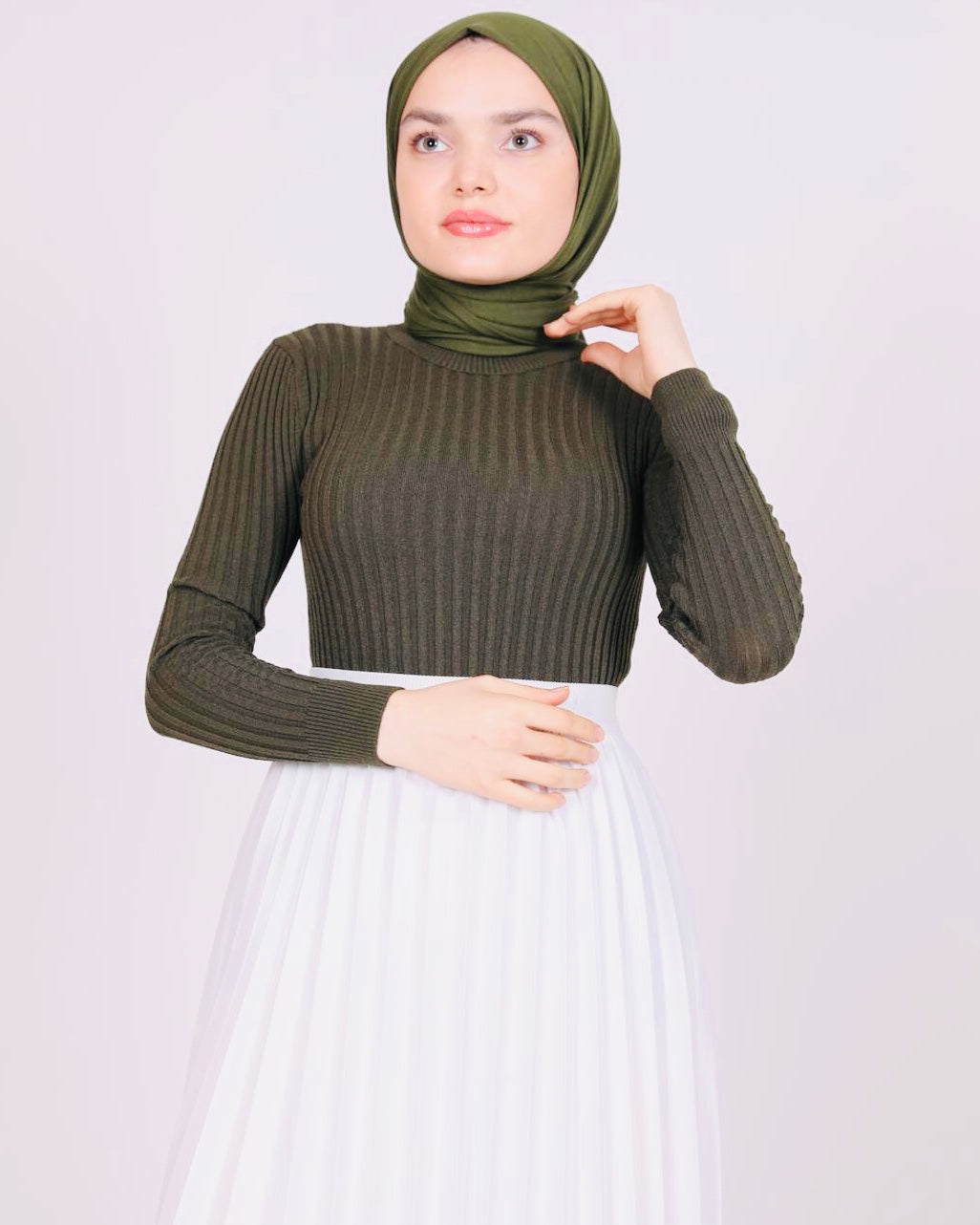 Turtleneck Knitwear Badi Khaki