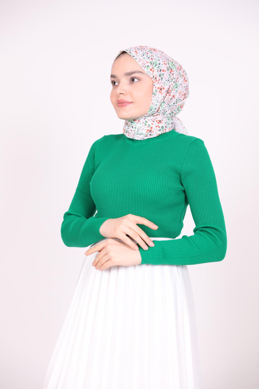 Turtleneck Knitwear Badi Green