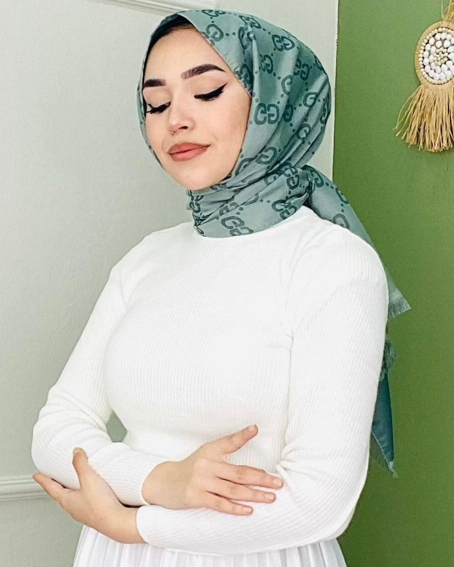 Turtleneck Knitwear Badi White