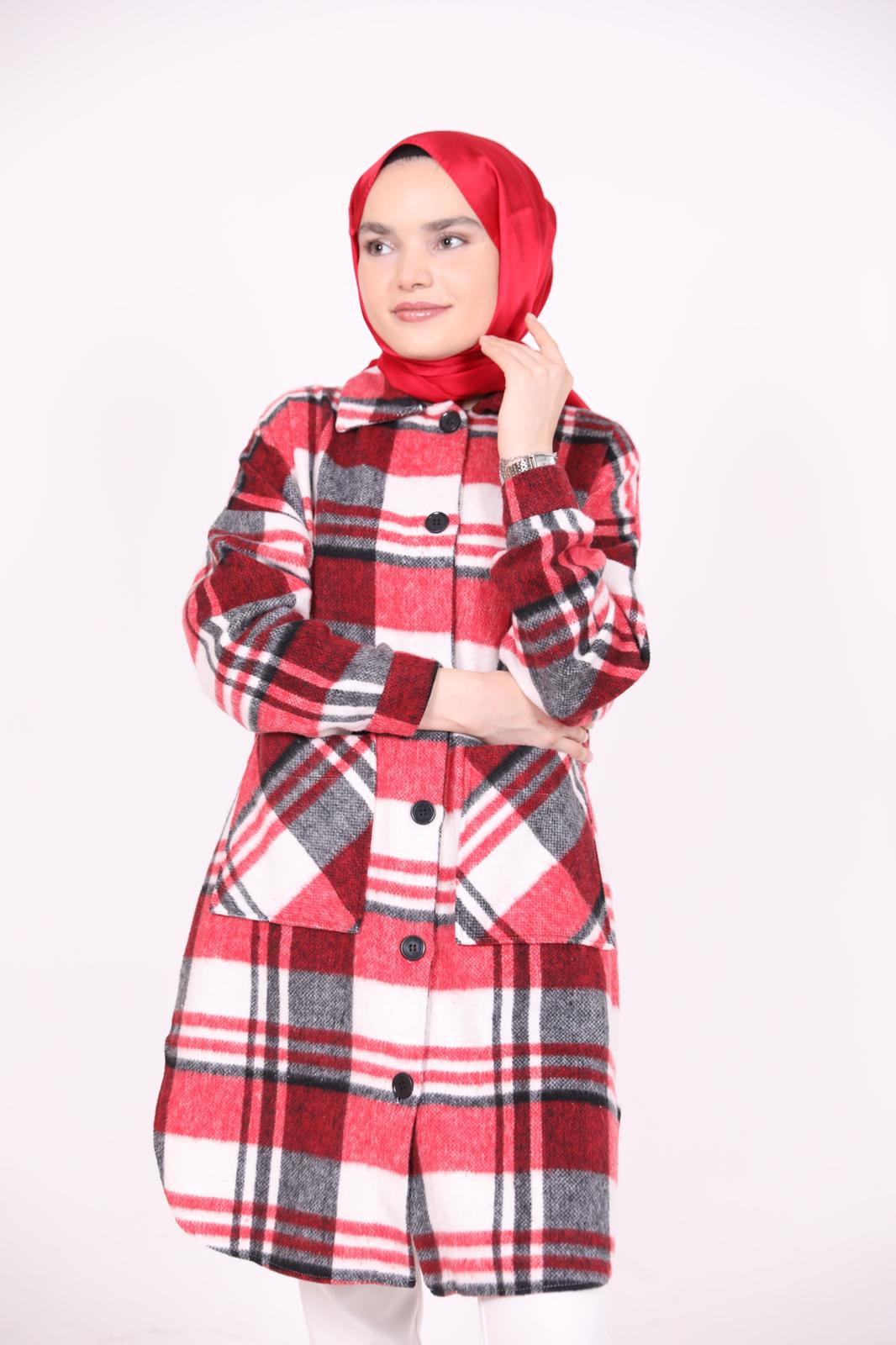 Lumberjack Shirt with Pocket Pockets Red