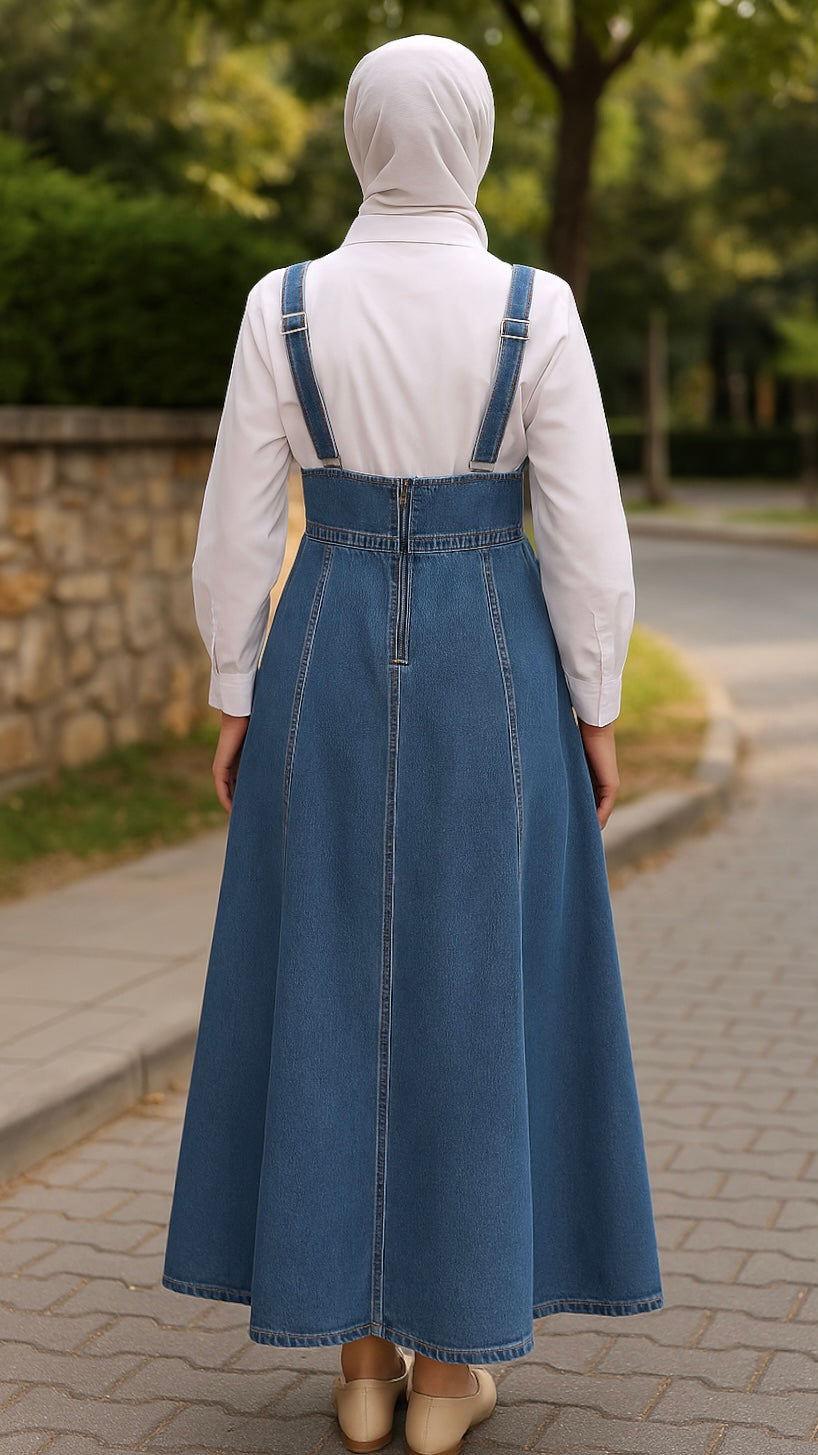 Çapraz Model Kot Jile Lacivert
