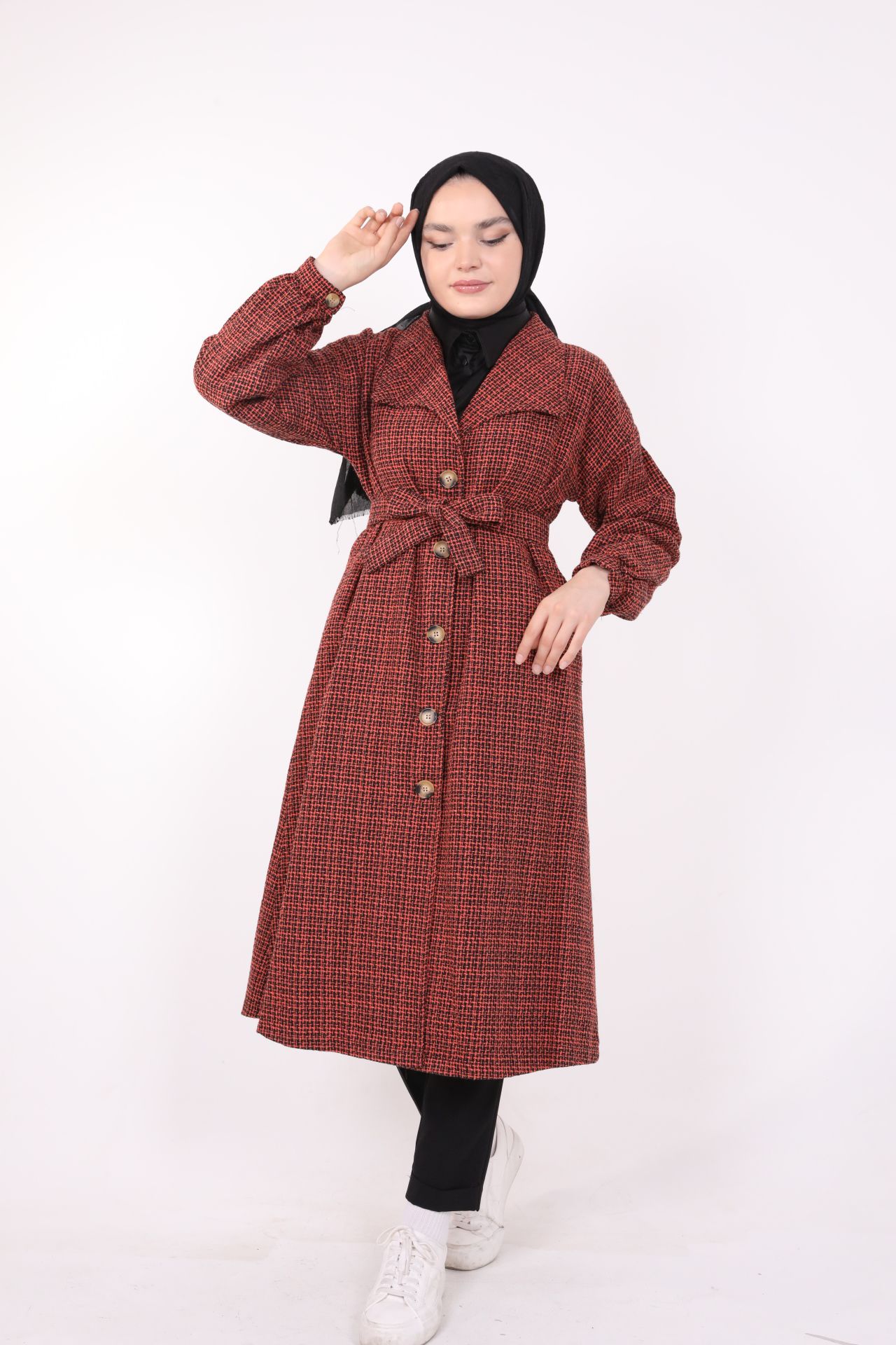 Şanel Fabric Lined Coat Tile