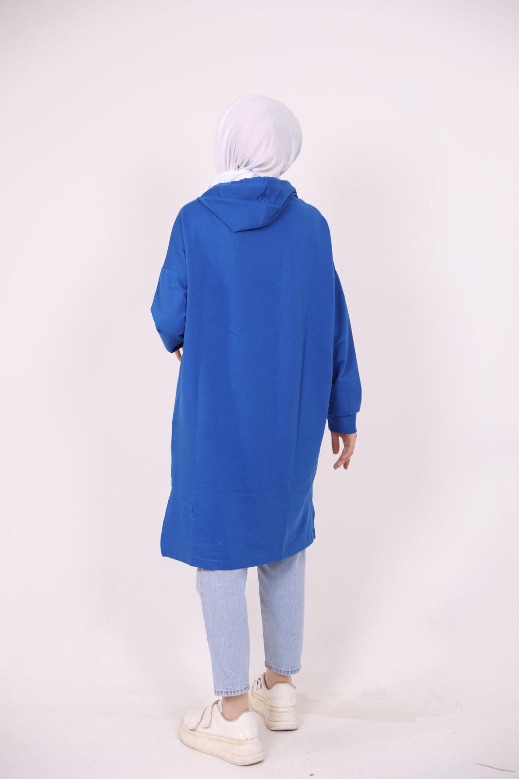 Superior Printed Sweat Blue