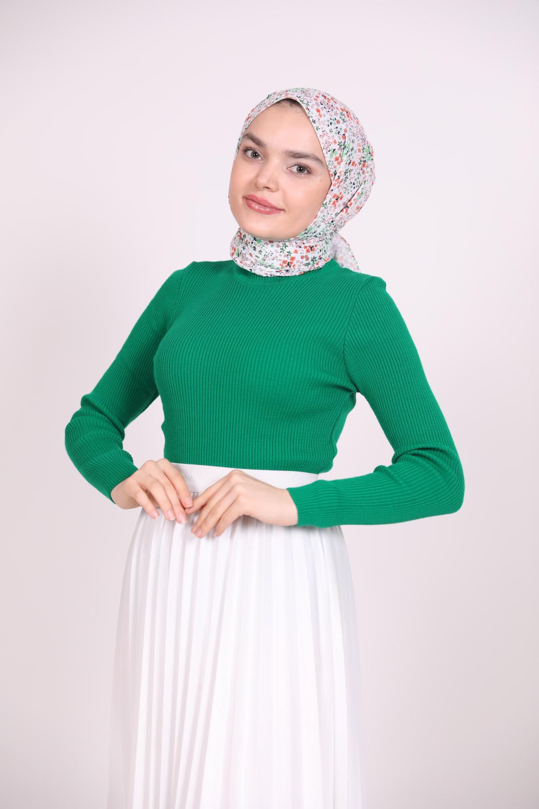 Turtleneck Knitwear Badi Green
