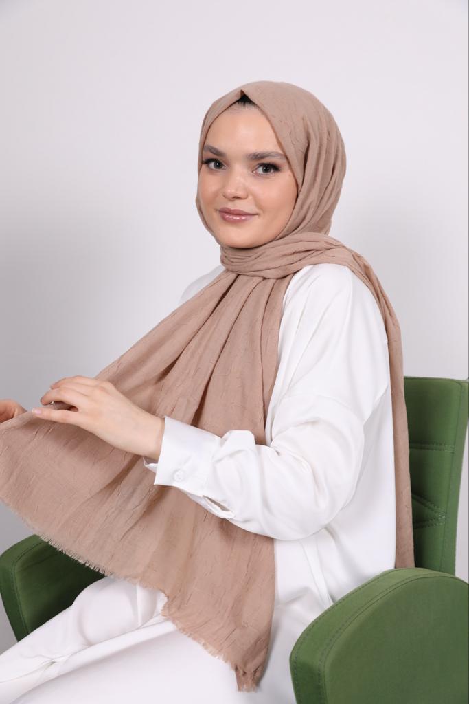 Bamboo Model Shawl Mink
