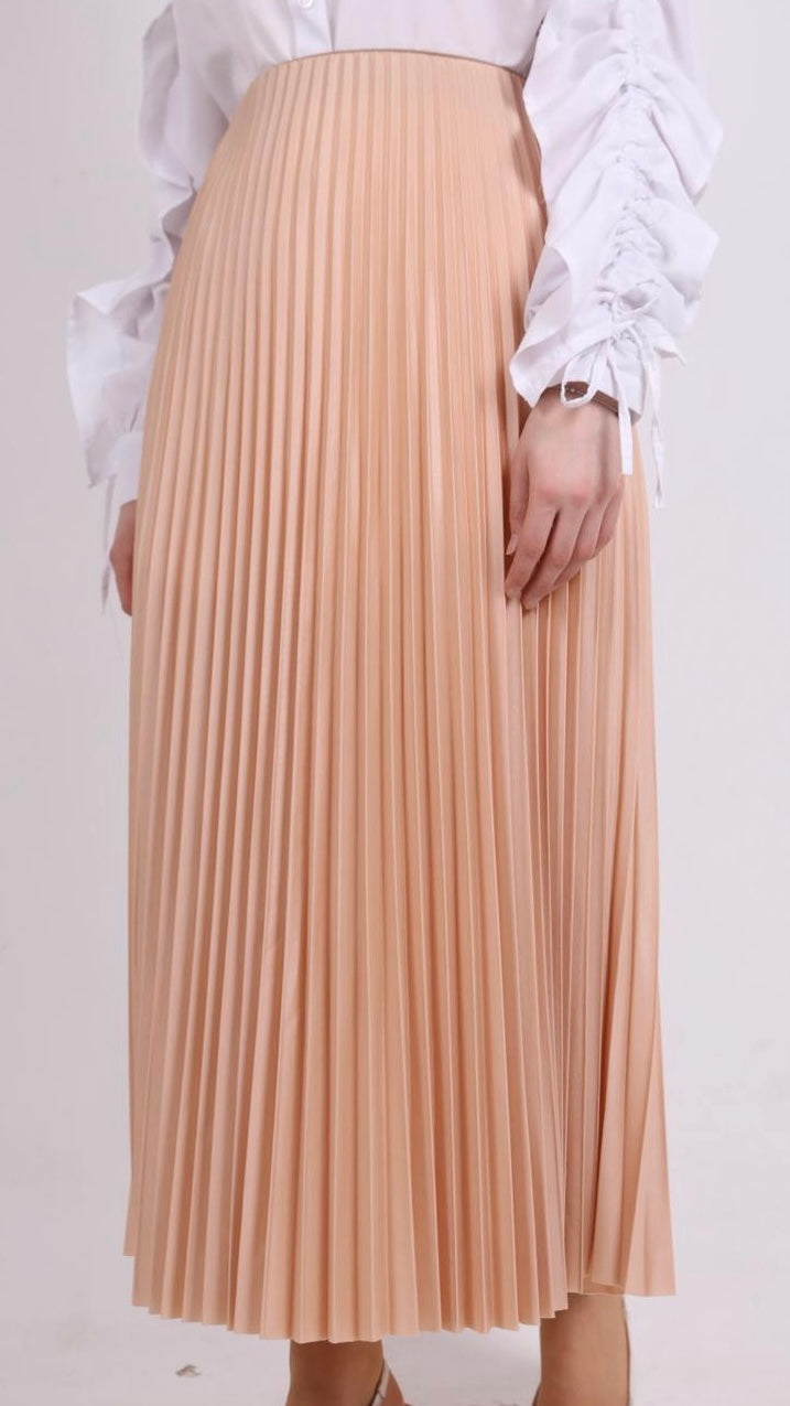 Piliseli Etek Camel