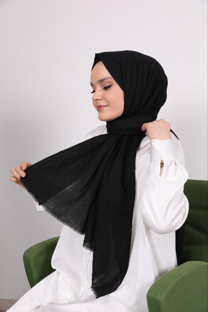 Bamboo Model Shawl Black