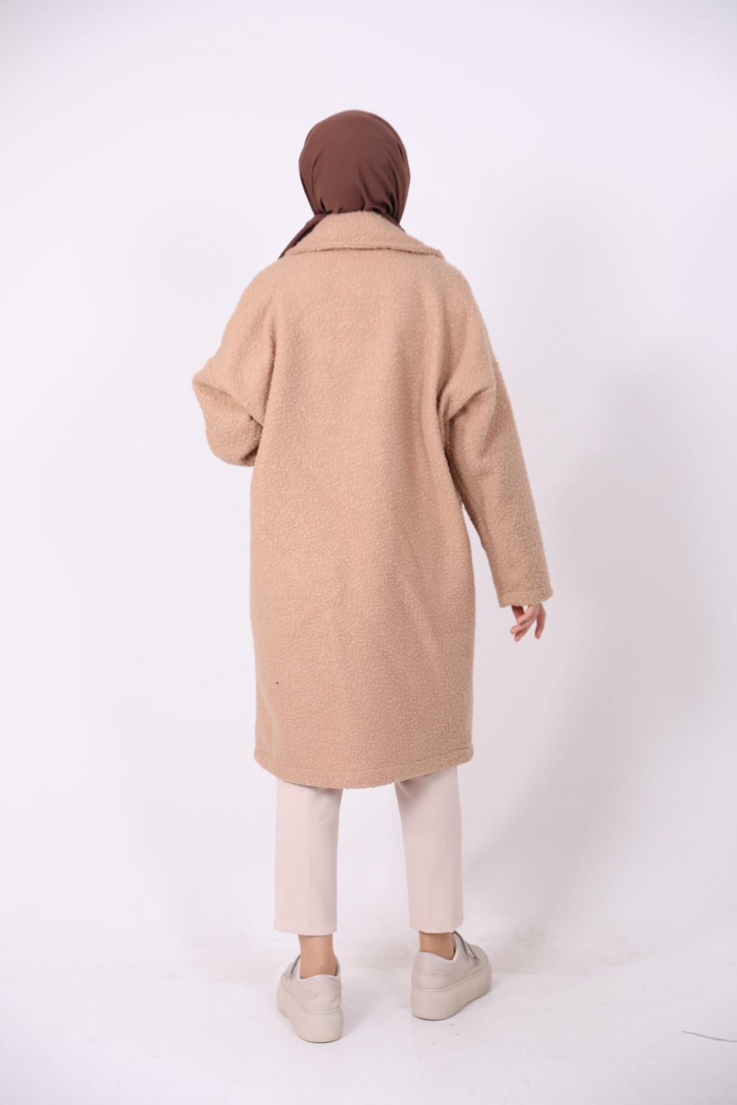 Tweed Fabric Coat